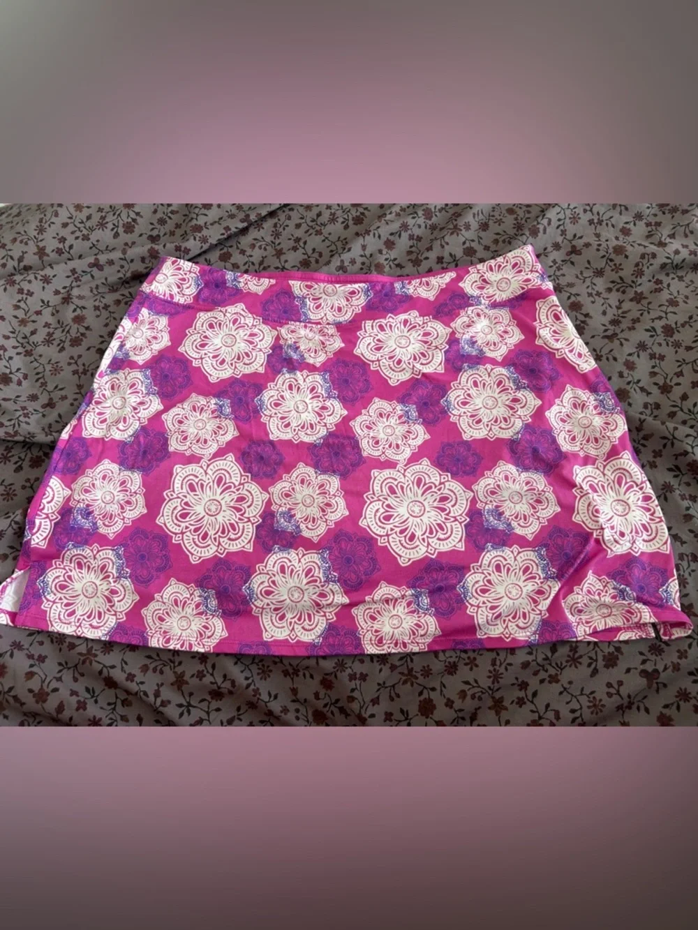 Pink, blue, white women’s skort - Picture 1 of 4